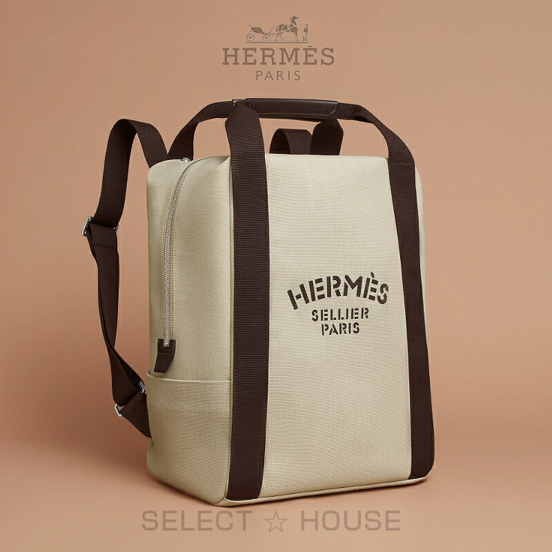 ブランドショップ SELECTHOUSEの直営店 正規品お取り寄せ新品HERMES エルメスグルームバックパック【正規店直接買付品】H000942EKBF｜アングル2