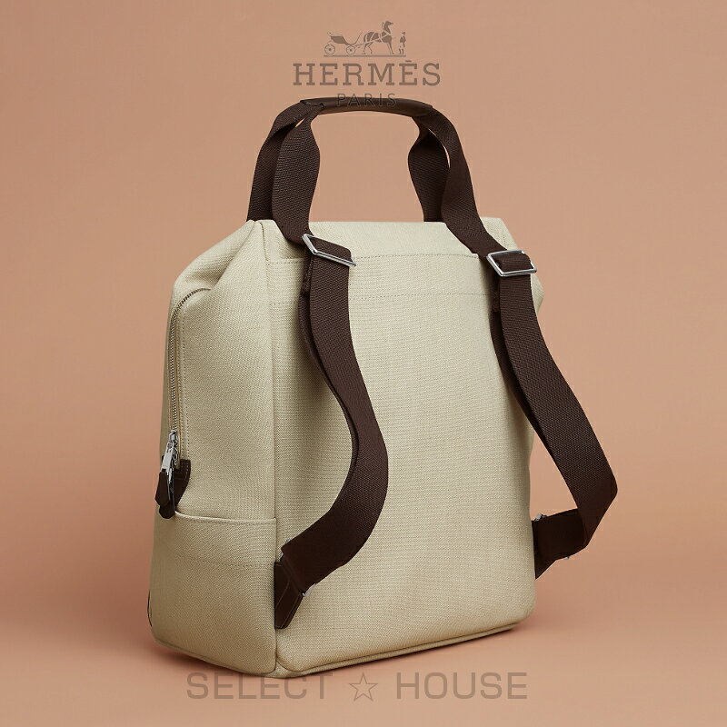 ブランドショップ SELECTHOUSEの直営店 正規品お取り寄せ新品HERMES エルメスグルームバックパック【正規店直接買付品】H000942EKBF｜アングル3