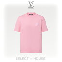 直営店リボンルイヴィトン新品SELECTHOUSEセレクトハウス LOUIS VUITTONルイ・ヴィトンエンブロイダードシグネチャーショートスリーブコットンク...