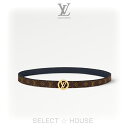 ルイヴィトン 新品LOUIS VUITTONSELECT HOUSEセレクトハウスルイ・ヴィトンベルト・LV サークル ノーティカル 20MMリバーシブル