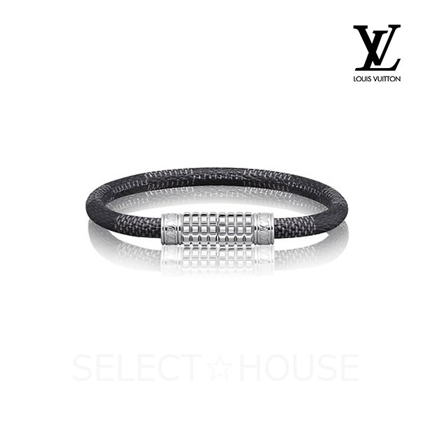 ルイヴィトンLOUIS VUITTON ルイ ヴィトン【送料無料】【SELECTHOUSE☆セレクトハウス】【18/19秋 冬モデル】ブラスレ ディジット ダミエ グラフィット