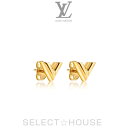 楽天SELECT HOUSE3/29 10:00～ 最大12500円OFFクーポン配布！ホワイトデー！ギフト！ルイヴィトン在庫即発 LOUIS VUITTONルイ・ヴィトン定番人気スタッズ イヤリング・エセンシャル V【送料無料】【SELECTHOUSE☆セレクトハウス】レディース ピアス アクセサリー