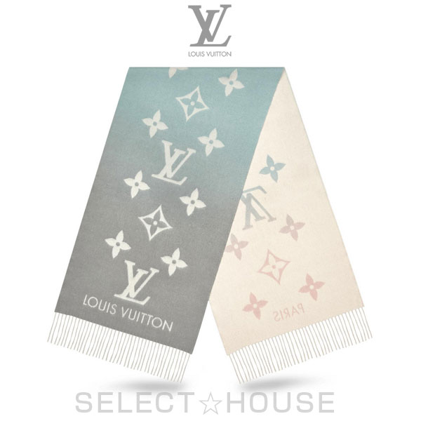 ルイヴィトンLOUIS VUITTON ルイ ヴィトン エシャルプ レイキャビック グラディエント【送料無料】【SELECTHOUSE☆セレクトハウス】【新品】