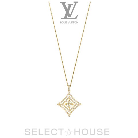 LOUIS VUITTONルイ・ヴィトン【20SS】パンダンティフ イディール ブロッサム ディアモン(イエローゴールド×ダイヤモンド)【送料無料】【SELECTHOUSE☆セレクトハウス】レディース ネックレス アクセサリー 20春夏