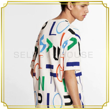 LOUIS VUITTONルイ・ヴィトン【20SS】LVSEエレクトリックインターシャTシャツ【送料無料】【SELECTHOUSE☆セレクトハウス】【正規店直接買い付け】メンズ プレタ アパレル トップス カットソー 20春夏