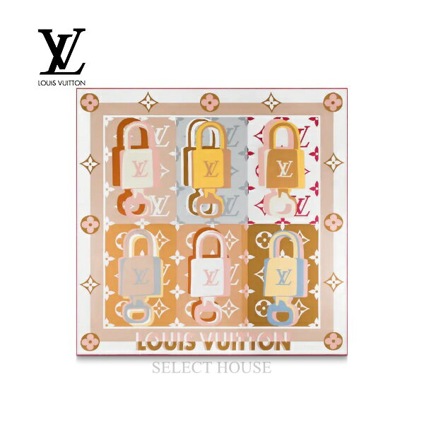 楽天SELECT HOUSE【SELECTHOUSE☆セレクトハウス】【新品】【お取り寄せ15日から25日】【送料無料】LOUIS VUITTONカレ90・LVアンロックド