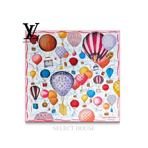 楽天SELECT HOUSE【SELECTHOUSE☆セレクトハウス】【新品】【お取り寄せ15日から25日】【送料無料】LOUIS VUITTONカレ90・アップ アンド アウェイー