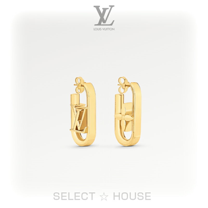 直営店リボン正規品 ギフト対応ルイヴィトンお取り寄せ新品LOUIS VUITTONルイ・ヴィトンピアス・フープ マイ LV チェーン