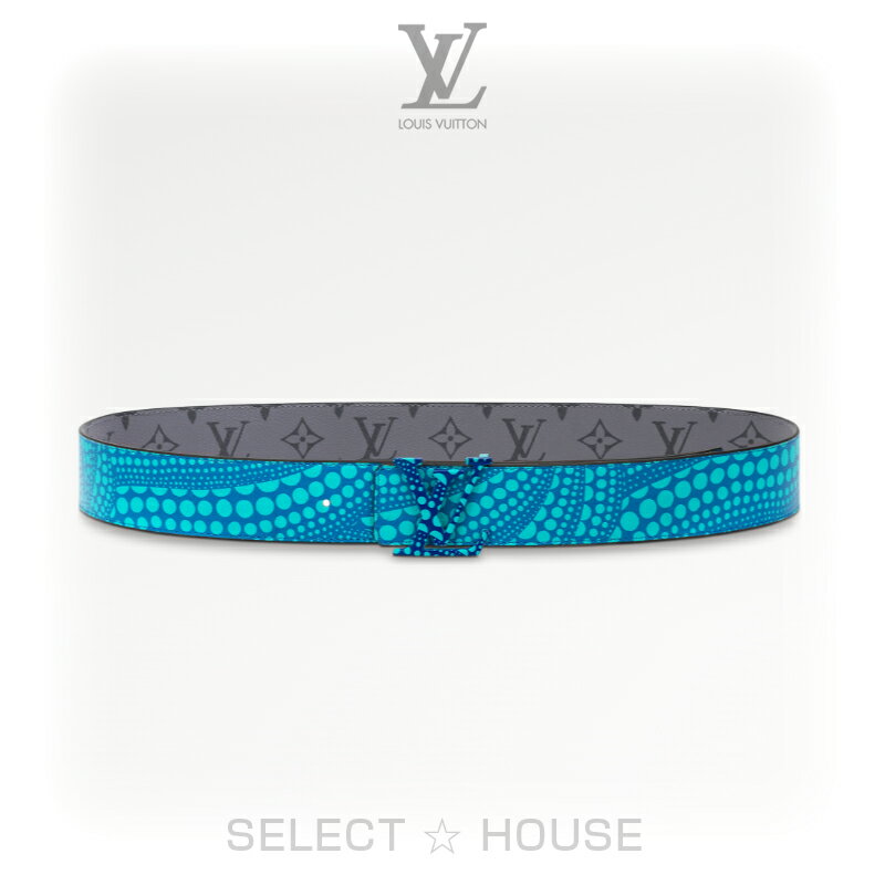 ルイヴィトン新品【送料無料】【新品】【SELECTHOUSE☆セレクトハウス】LOUIS VUITTONルイ・ヴィトンLV × YK ベルト・LV イニシャル 40MM リバーシブル 草間彌生のサムネイル