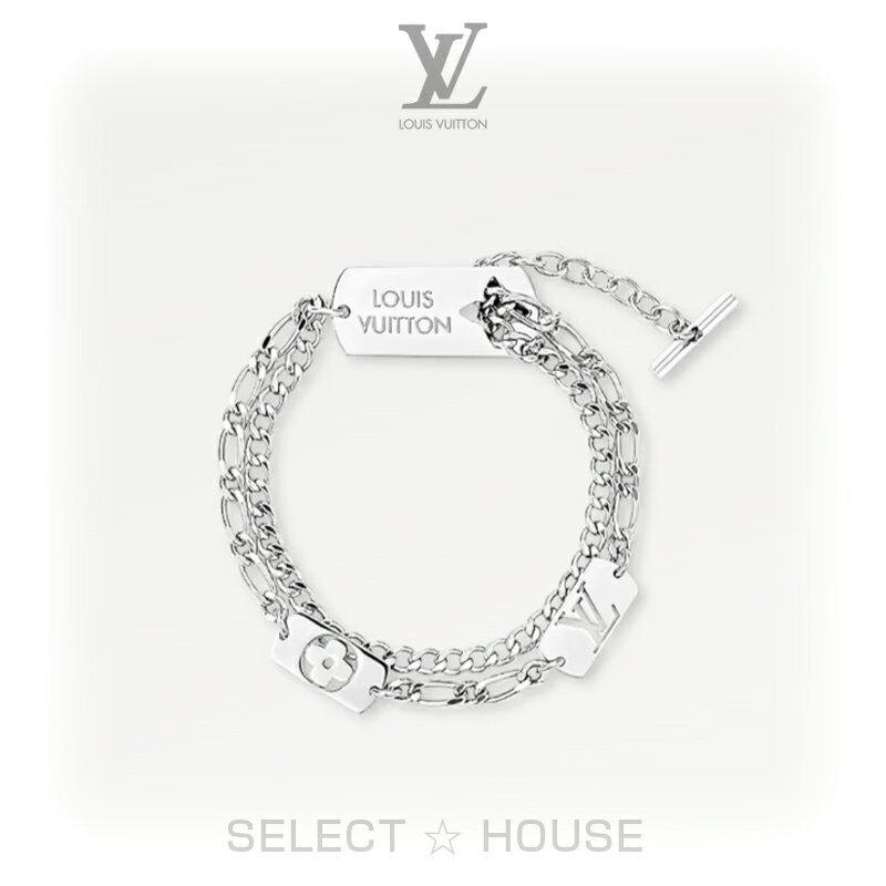 楽天SELECT HOUSEルイヴィトン新品 送料無料 お取り寄せSELECTHOUSE☆セレクトハウスLOUIS VUITTONルイ・ヴィトンブレスレット・モノグラム スタック