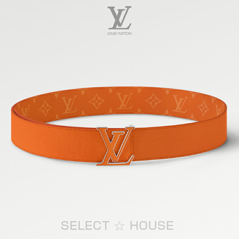 直営店リボンルイヴィトン 新品SELECTHOUSE☆セレクトハウスLOUIS VUITTONルイ・ヴィトンベルト・LV イニシャル 40MM リバーシブル