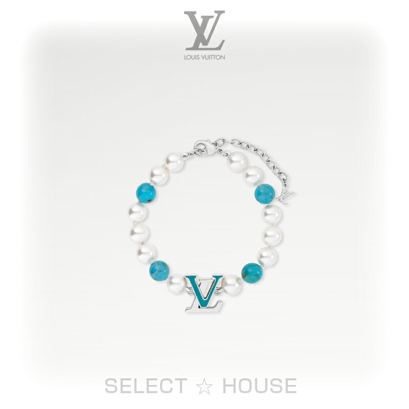 マラソン最大4万円クーポン発行中！直営店リボン正規品 ギフト対応ルイヴィトンお取り寄せ 新品LOUIS VUITTONルイ・ヴィトンブレスレット・ターコイズロデオのサムネイル