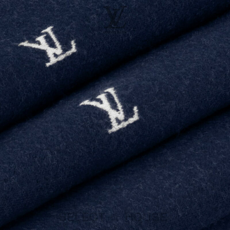 ブランドショップ SELECTHOUSEの直営店リボン正規品 ギフト対応ルイヴィトンお取り寄せ 新品LOUIS VUITTONルイ・ヴィトンマフラー・LV ブラゾン｜アングル3