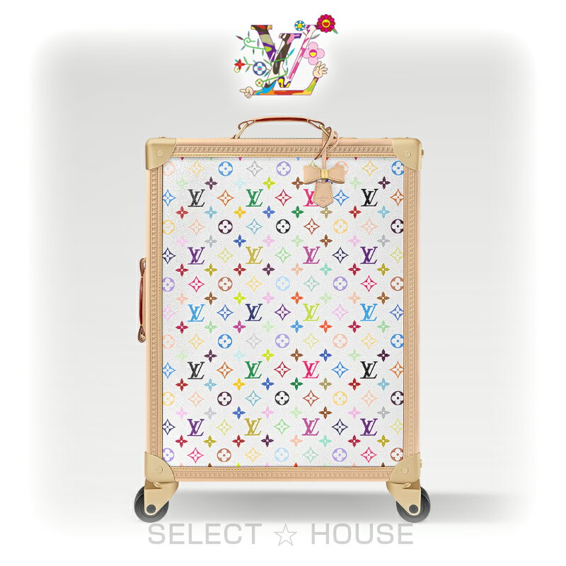正規品 ギフト対応1月納品予定 ルイヴィトンお取り寄せ新品LV × 村上隆LOUIS VUITTONルイ・ヴィトンLV × TM スーツケース ローリングトランクのサムネイル