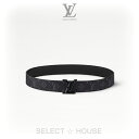 直営店 リボン 正規品 ギフト対応 ルイヴィトンお取り寄せ 新品LOUIS VUITTONルイ・ヴィトンベルト・LV ディメンション 40MM リバーシブル