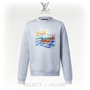 NIGOコラボファレル 直営店 正規品 ルイヴィトンお取り寄せ新品LOUIS VUITTONルイ・ヴィトンエンブロイダリー スウェットシャツ