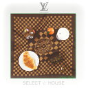 NIGOコラボファレル 直営店 正規品 ルイヴィトンお取り寄せ新品LOUIS VUITTONルイ・ヴィトンバンダナ・パリジャン ブレックファースト