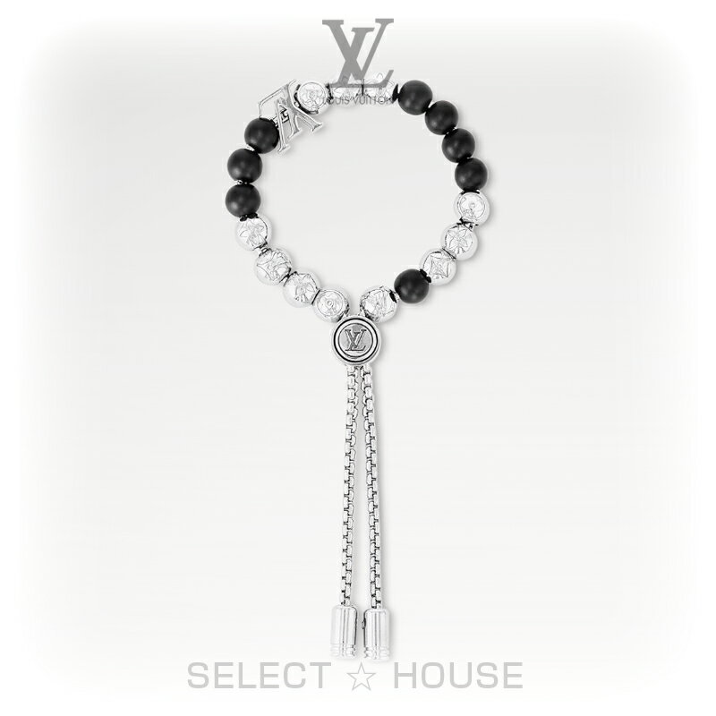 直営店 正規品 ルイヴィトンお取り寄せ新品LOUIS VUITTONルイ・ヴィトンブレスレット・モノグラム ビーズ
