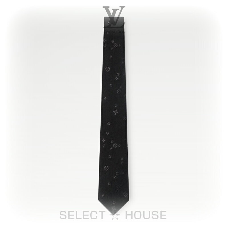 楽天ブランドショップ　SELECTHOUSE直営店 正規品 ルイヴィトンお取り寄せ新品LOUIS VUITTONルイ・ヴィトンネクタイ・LV スターリーナイト 7CM