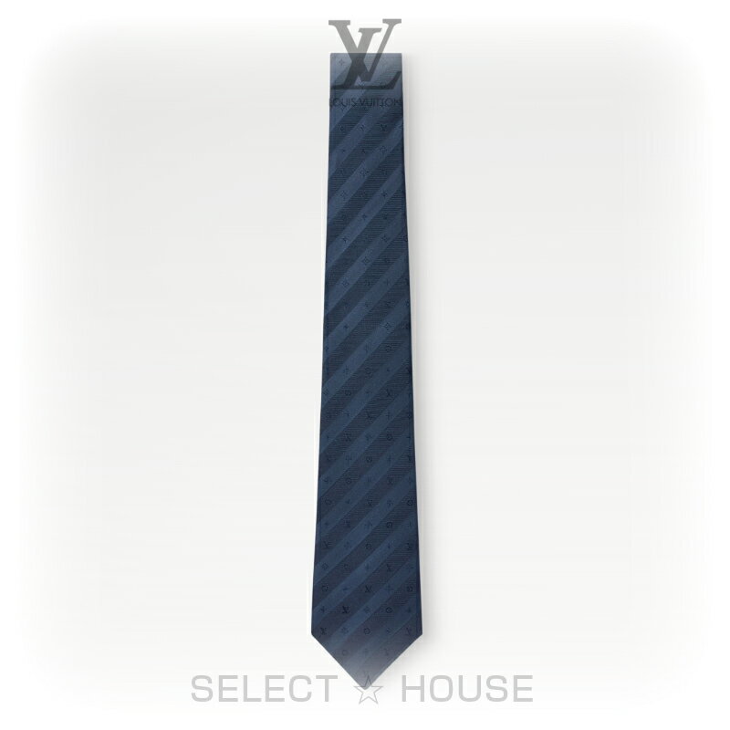 直営店 正規品 ルイヴィトンお取り寄せ新品LOUIS VUITTONルイ・ヴィトンネクタイ・モノグラム ストライプ