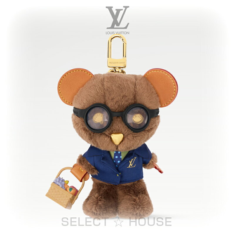 ルイ・ヴィトンバッグチャーム・LV ルイ ベア 当店で取り扱っている商品は正規取扱店から買付する100%正規品です。 商品コメント 今にもピクニックへ出かけそうな佇まいが愛らしい「バッグチャーム・LV ルイ ベア」。サングラスやネクタイといった今シーズンならではのメンズアクセサリーを身にまとったチャーミングなマスコットが、美味しそうなお食事を詰めたバスケットを手に携えています。メゾンが誇る匠の技が細部まで息づく、ハンドメイドの特別なバッグアクセサリーです。※14歳未満のお子さま向けの製品ではございません。 カラー マルチカラー サイズ 11 x 18.5 x 3.5 cm (幅 x 高さ x マチ) 素材 ・合成繊維 ・ポリエステル ・レジン ・金具(色：ゴールド) 仕様等 ・イタリア製のスナップフック留め 状態 正規店直接買い付け品（新品） 付属品 保存袋・BOX 詳細 ■M04374 備考 ※当店ではブランド正規店より直接商品をお取り寄せしております。 ※ご注文確定後に買い付けを行うため、商品のお届けまでお時間をいただく場合がございます。 ※直営店の在庫は変動しますので、ご注文後に完売となる場合がございます。その際は速やかにご連絡のうえキャンセル・返金対応をさせていただきます。 ※お取り寄せ商品の為、ご注文確定後のお客様都合によるキャンセル、返品・交換はお受けいたしかねます。 ※お支払いはクレジットカード(ご購入者様名義)、振り込み、コンビニ払いがご利用いただけます。 ※不正利用防止のため、代金引換決済はご利用いただけません。 ○上記あらかじめご了承ください。 ※画像には当店の画像とわかるように「SELECT☆HOUSE」とブランドロゴの透かし文字が入っています。 キーワード ギフト、贈り物、プレセント、誕生日、記念日、結婚記念日、出産祝い、成人祝い、クリスマス、バレンタインデー、ホワイトデー、母の日、父の日、敬老の日、デート、ご褒美、自分用、母、娘、姉、妹、嫁、妻、夫、彼女、彼氏、自分、友達、友人、知人、先輩、社会人、女子会　 　 　 　 　 ※画像には当店の画像とわかるように「SELECT HOUSE」とブランドロゴの透かし文字が入っています。 　 　 　