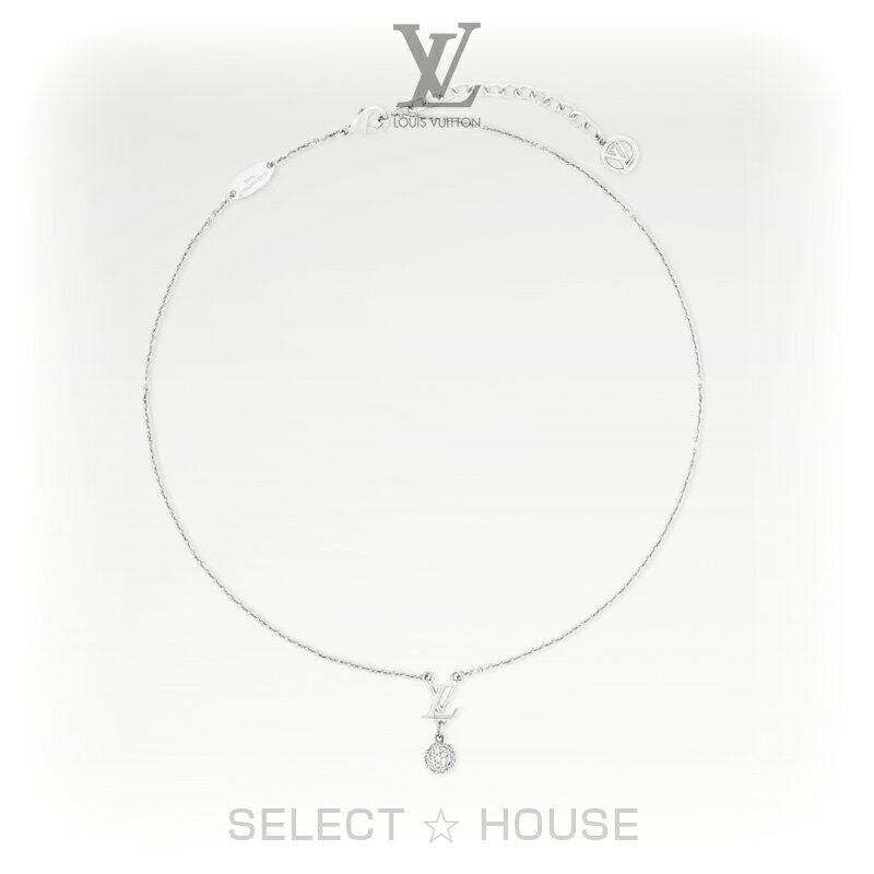 乐天商城 - 直営店 正規品 ルイヴィトンお取り寄せ新品LOUIS VUITTONルイ・ヴィトンネックレス・LV アイコニック ルイザ ストラス