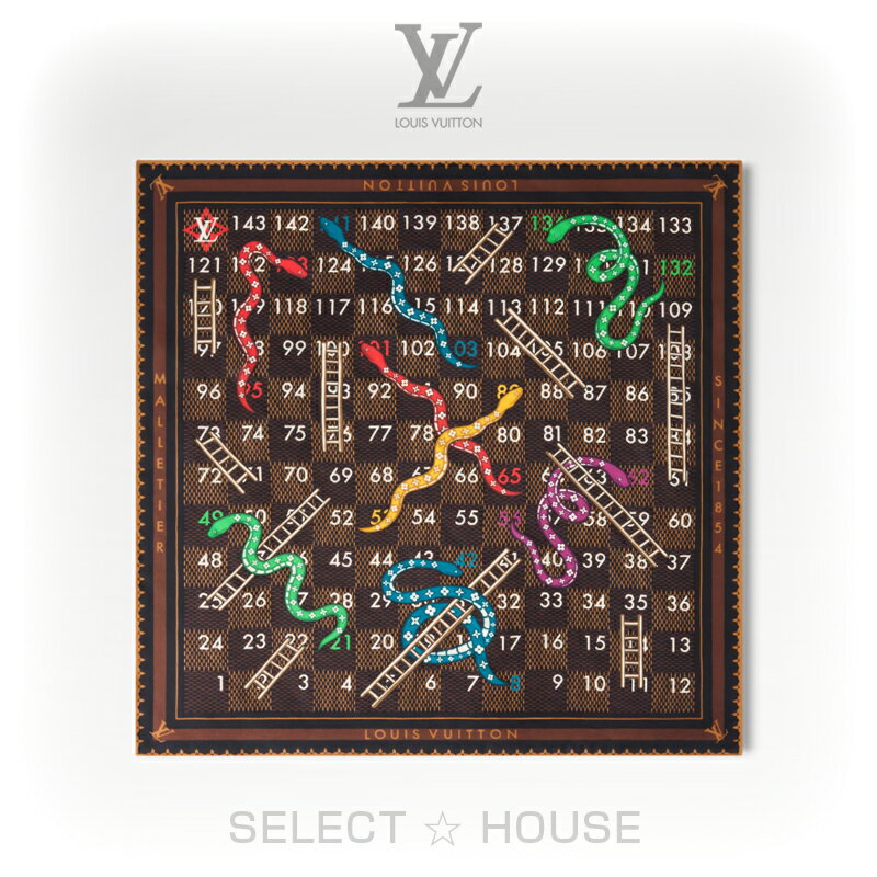 直営店 正規品お取り寄せ新品LOUIS VUITTONルイ・ヴィトンバンダナ・スネーク＆ラダー