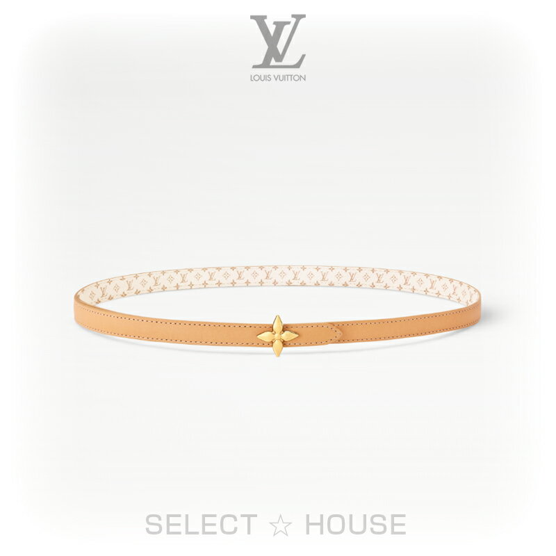 LOUIS VUITTON - 直営店 正規品お取り寄せ新品LOUIS VUITTONルイ・ヴィトンベルト・LV ミニ フラワーグラム 15MM リバーシブルM4872Y M4872W