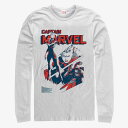 マーベル Marvel キャプテン マーベル Tシャツ ロン...