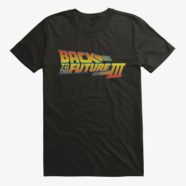 バック トゥ ザ フューチャー Tシャツ Back To The Future Part III Title Script 海外映画 Movie メンズ