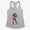 ハーレークイン タンクトップ DCコミック グッズ Harley Quinn Hi Puddin' Paint Splatter Tank ガールズ キッズ 女の子