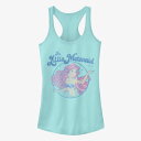 アリエル タンクトップ ディズニー Disney リトルマーメイド グッズ アリエル Little Marmaid The Faded Tank ガールズ キッズ 女の子