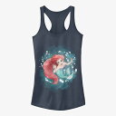 アリエル タンクトップ ディズニー Disney リトルマーメイド グッズ アリエル Little Marmaid Sea Colors Tank ガールズ キッズ 女の子