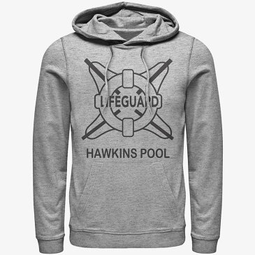 ストレンジャーシングス パーカー Stranger Things Hawkins Pool Lifeguard Hoodie レディース メンズ