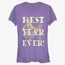 塔の上のラプンツェル グッズ Tシャツ ディズニー Disney Tangled Rapunzel Best Year T-Shirt ガールズ