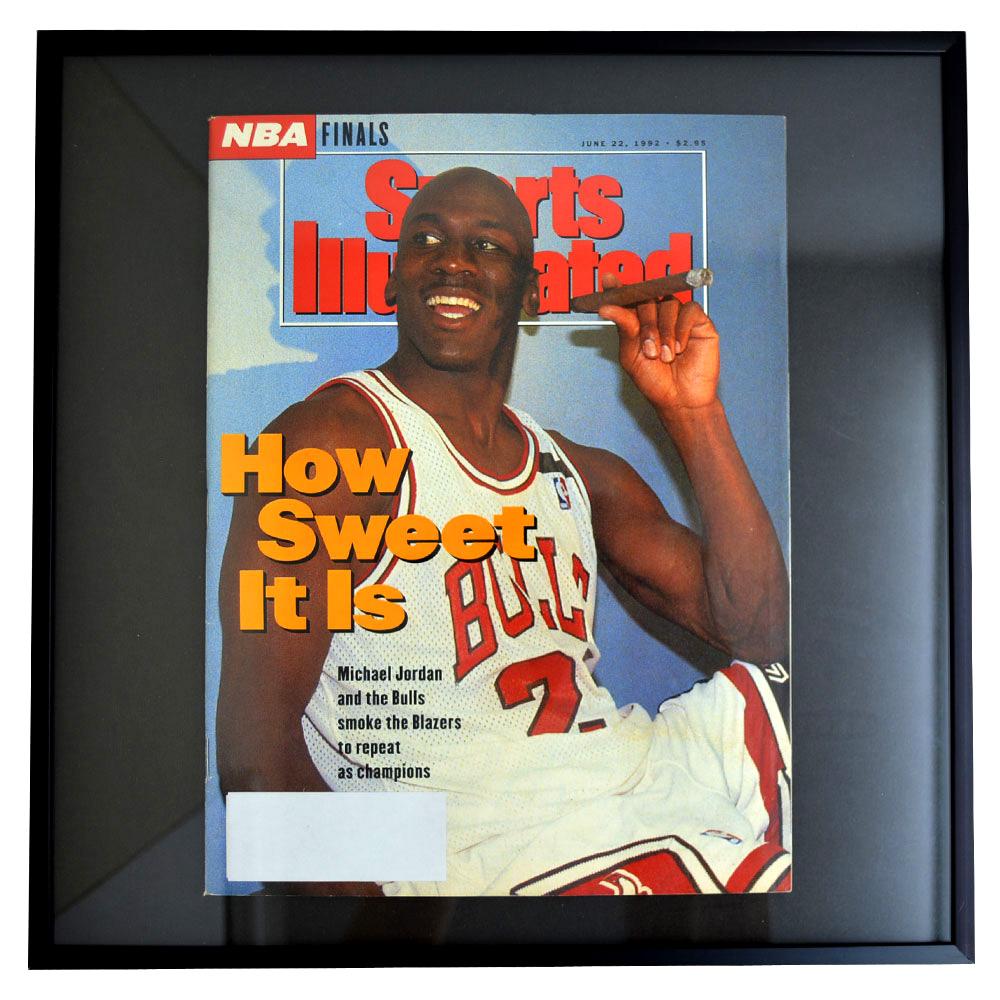 NBA ֥륺 ޥ롦硼 եȥե졼 Photo Frame in Sports Illustrated 1992/6/22