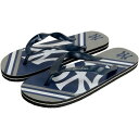 MLB L[X T_ tH[Go[/Forever 2013 UNISEX BIG LOGO FLIP FLOP