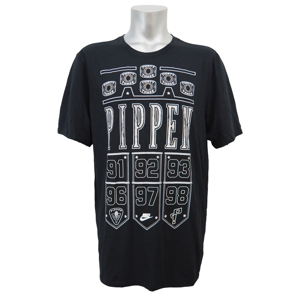 スコッティ・ピッペン 6リングス Dri-Fit Tシャツ ナイキ/Nike ブラック レアアイテム【OCSL】