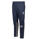 【年末セール】NBA サンダー 2016 オンコート ウォームアップ パンツ アディダス/Adidas ネイビー
