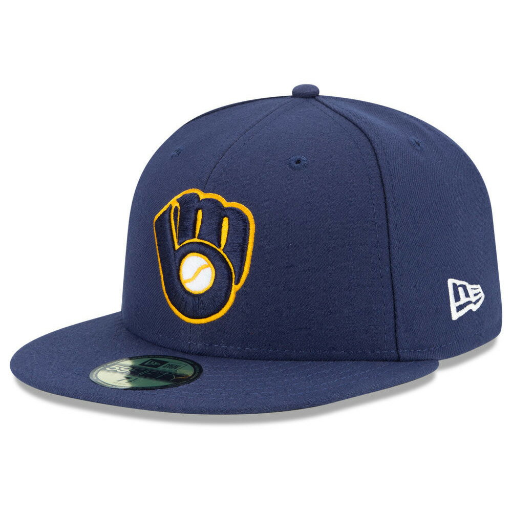 ブリュワーズ キャップ ニューエラ NEW ERA MLB オーセンティック オンフィールド 59FIFTY オルタネート2 平つば キャップ 特集