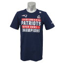 NFL ペイトリオッツ 5タイム スーパーボウル チャンピオン セレブレーション ローカル Tシャツ ナイキ/Nike ネイビー