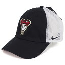 【年末セール】MLB ダイヤモンドバックス H86 Dri-FIT ファブリック ミックス メッシュ キャップ/帽子 ナイキ/Nike ブラック 00033006XDB4