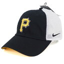 【年末セール】MLB パイレーツ H86 Dri-FIT ファブリック ミックス メッシュ キャップ/帽子 ナイキ/Nike ブラック 00033006XPR1