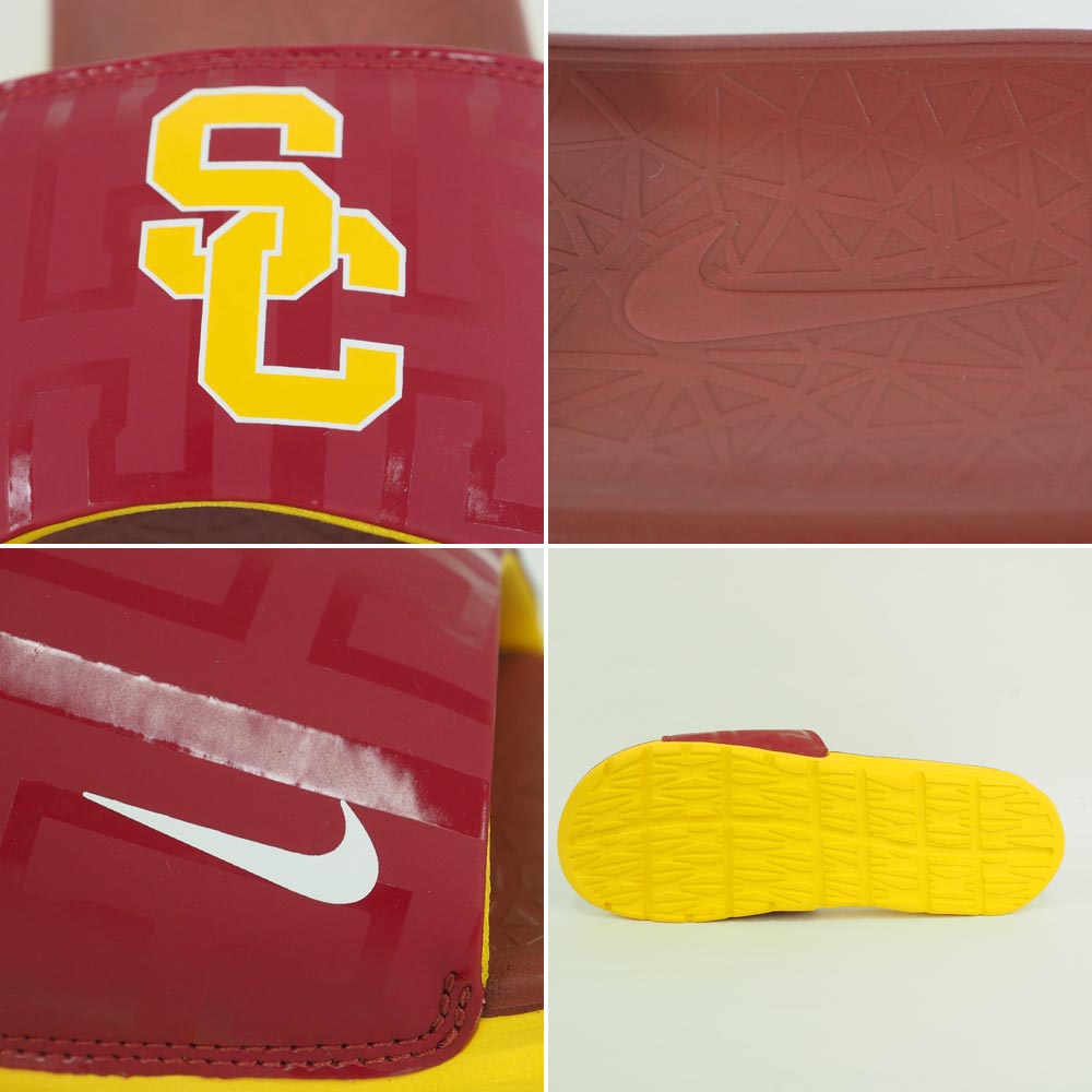 NCAA USC(南カリフォルニア大学) トロージャンズ ベナッシ ソーラーソフト サンダル ナイキ/Nike クリムゾン 844631-610【1910価格変更】