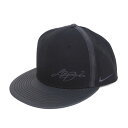 ナイキ レブロン/NIKE LEBRON レブロン・ジェイムス ブラック ライオン トゥルー スナップバック キャップ/帽子 ブラック 810545-013 レアアイテム