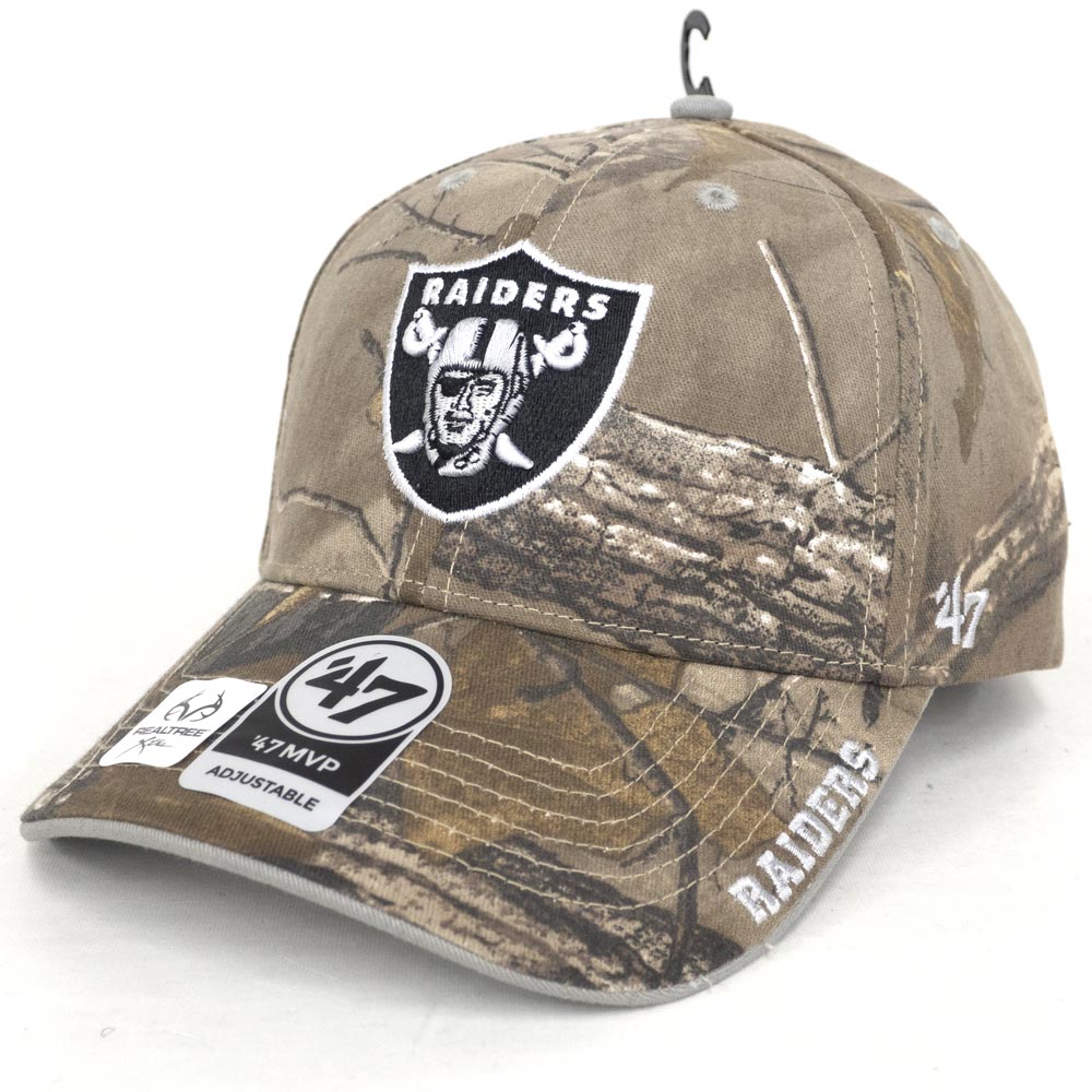 NFL レイダース リアルツリー フロスト キャップ/帽子 47 ブランド/47 Brand