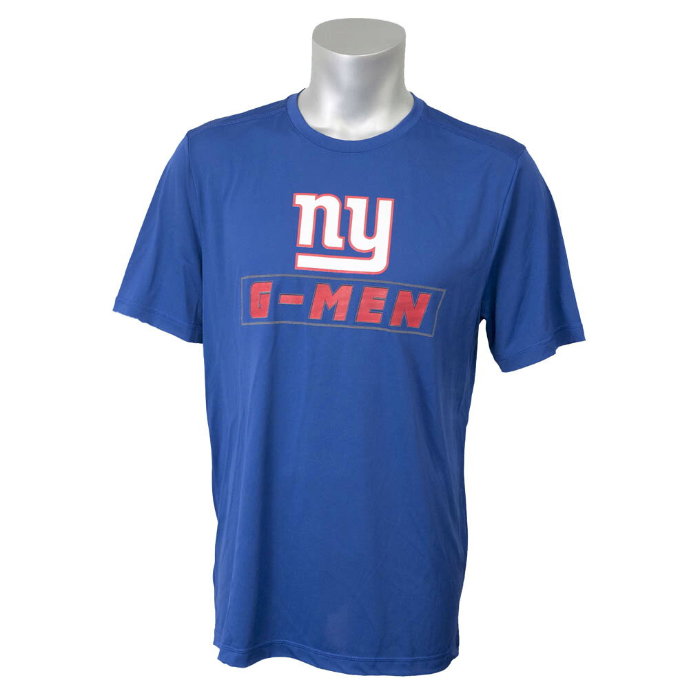 Rakuten - NFL ジャイアンツ Tシャツ 半袖 エッジ ラッシュ Majestic ブルー【OCSL】