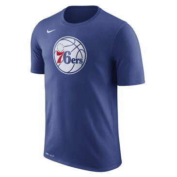 NBA Tシャツ 76ers 半袖 ドライフィット コットン ロゴ ナイキ/Nike ロイヤル トレーニング特集【OCSL】