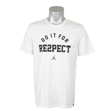 ナイキ ジョーダン/NIKE JORDAN デレク・ジーター Tシャツ ドゥー イット フォー リスペクト ホワイト AO9142-100
