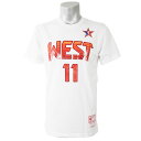 NBA TVc EGXg IE~ 2009 I[X^[Q[ vC[ ~b`FlX/Mitchell & Ness zCgyOCSLz2203MNW